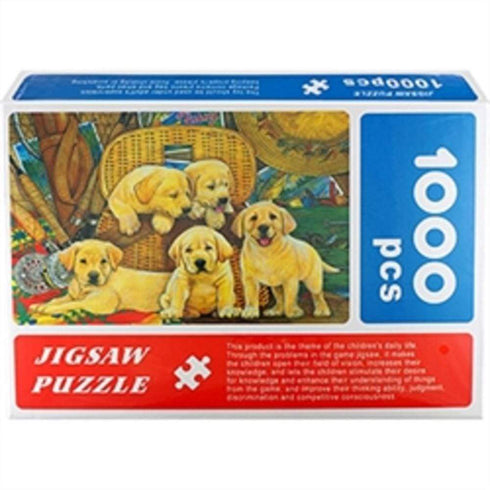 AussieSuperStore Games & Activities Puppies Jigsaw Puzzle Puppies Jigsaw Puzzle | Cardboard Jigsaw Puzzle for Kids 9331468060390 VJY857