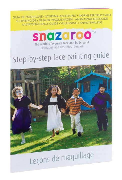 AussieSuperStore Games & Activities Step By Step Guide Snazaroo Face Painting  Snazaroo Face Painting | Face Painting Books 766416296818 EDP: 0366010