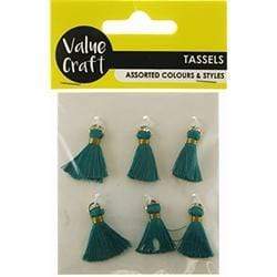 AussieSuperStore Haberdashery Supplies 20mm Mini Tassels (in 4 colours) 20mm Mini Tassels (in 4 colours) | Trims for Sewing | Sewing Supplies