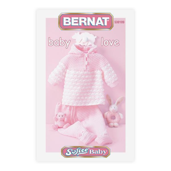 AussieSuperStore Haberdashery Supplies Bernat Softee Baby Love Books Bernat Softee Baby Love Books | Book for Knitting & Crochet 530109 020984