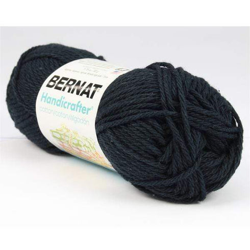 AussieSuperStore Haberdashery Supplies Black Licorice Bernat Handicrafter Cotton Yarn (in 17 colors) Bernat Handicrafter Cotton (in 17 colors) | Knitting Wool | Yarn | Crotchet Yarn Part Number 020974-01140 020974
