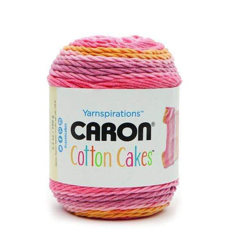 AussieSuperStore Haberdashery Supplies Blushing Melon Caron Cotton Cakes Yarn (in 8 colors) Caron Cotton Cakes Yarn (in 8 colors) | Knitting Wool | Yarn | Crotchet Yarn Part Number 020996-49005 020996