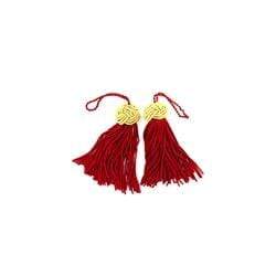 AussieSuperStore Haberdashery Supplies Burgundy Turks Head Tassels (in 4 colors) Turks Head Tassels (in 4 colors) | Trims for Sewing | Tassels TS908BU
