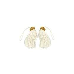 AussieSuperStore Haberdashery Supplies Cream Turks Head Tassels (in 4 colors) Turks Head Tassels (in 4 colors) | Trims for Sewing | Tassels TS908CR