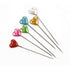 AussieSuperStore Haberdashery Supplies Decorative Heart shape Sewing Pins Decorative Heart shape Sewing Pins | Craft Pins | Head Pins | Sewing Needles Part Number 012661 012661
