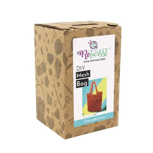 AussieSuperStore Haberdashery Supplies DIY Retwisst Mesh Bag Knitting Kit DIY Retwisst Mesh Bag Knitting Kit | Knitting Wool | Yarn | Crotchet Yarn Part Number 036108 036108