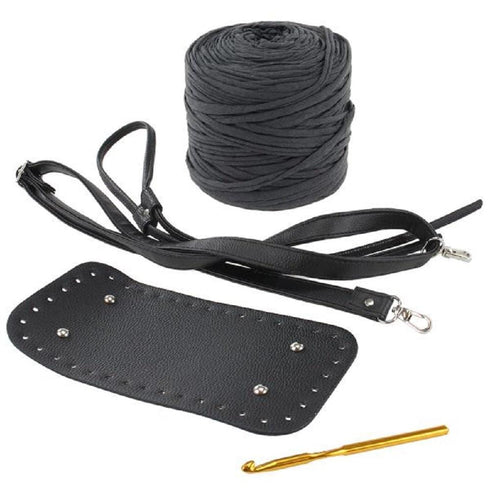 AussieSuperStore Haberdashery Supplies DIY Retwisst Shoulder Bag with Leather Knitting Kit DIY Retwisst Shoulder Bag with Leather Knitting Kit | Knitting Wool | Yarn | Crotchet Yarn Part Number 036111 036111