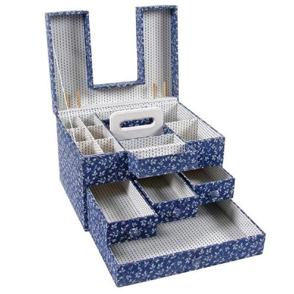 AussieSuperStore Haberdashery Supplies DMC Draw Sewing Box DMC Draw Sewing Box | Fabric Storage & Organiser | Craft Storage Part Number U1894 U1894