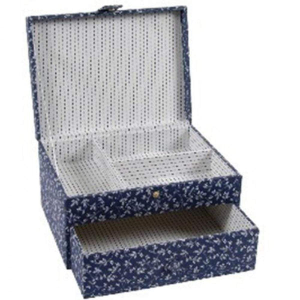 AussieSuperStore Haberdashery Supplies DMC Rectangle Sewing Box DMC Rectangle Sewing Box | Fabric Storage & Organiser | Craft Storage Part Number U1891 U1891