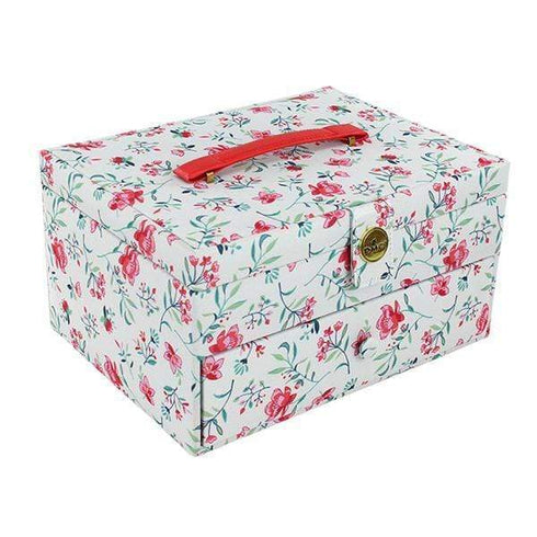 AussieSuperStore Haberdashery Supplies DMC Rectangle Sewing Box (in 3 sizes) DMC Rectangle Sewing Box | Fabric Storage & Organiser | Craft Storage