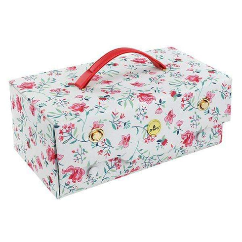 AussieSuperStore Haberdashery Supplies DMC Rectangle Sewing Box (in 3 sizes) DMC Rectangle Sewing Box | Fabric Storage & Organiser | Craft Storage