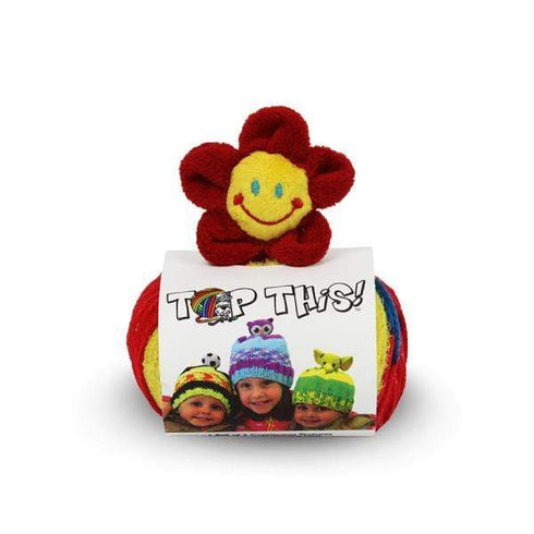 AussieSuperStore Haberdashery Supplies Flower Top this Yarn (in 23 designs) Top this Yarn(in 23 design)| Knitting Wool | Yarn | Wool | Knitting Yarn TTY15FL