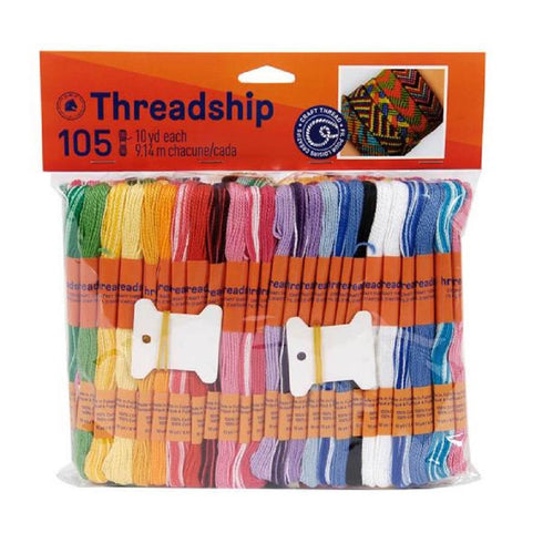 AussieSuperStore Haberdashery Supplies Jumbo DMC Threadship with 105 Skeins Jumbo DMC Threadship with 105 Skeins | Threads | Sewing Threads Part Number 119120-MONO 119120