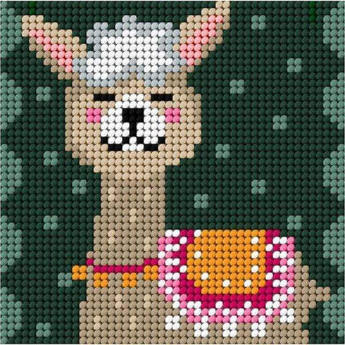 AussieSuperStore Haberdashery Supplies Lama Tapestry Kit Lama Tapestry Kit | Tapestries,Tapestry Wall Hangings,Interior Art Work SKU585106 585106