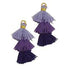 AussieSuperStore Haberdashery Supplies Lavender/Amethyst/Purple Triple Layer Tassels (in 4 colors) Triple Layer Tassels (in 4 colors) | Trims for Sewing | Sewing Supplies 9331468055648 VJY695