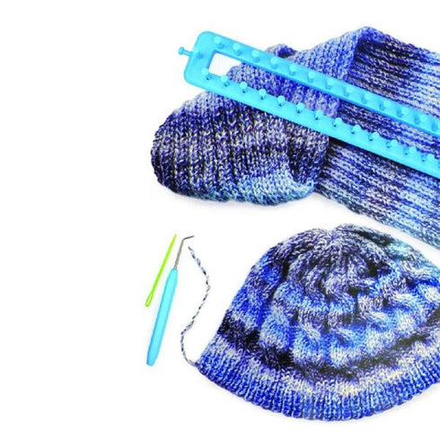 AussieSuperStore Haberdashery Supplies Long Loom Knitting Set Long Loom Knitting Set | Crotchet Yarn & Wool tool Supplies Part Number 020316 020316
