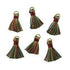 AussieSuperStore Haberdashery Supplies Multicolor 20mm Mini Tassels (in 4 colours) 20mm Mini Tassels (in 4 colours) | Trims for Sewing | Sewing Supplies 9331468004578 VJY103
