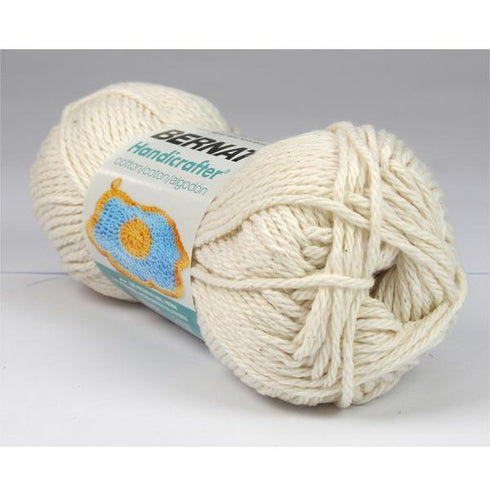 AussieSuperStore Haberdashery Supplies Off white Bernat Handicrafter Cotton Yarn (in 17 colors) Bernat Handicrafter Cotton (in 17 colors) | Knitting Wool | Yarn | Crotchet Yarn Part Number 020974-01002 020974