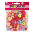 AussieSuperStore Haberdashery Supplies Plastic Button Beads (in 2 styles) Plastic Button Beads | Jewellery Making Beads | Sewing Buttons