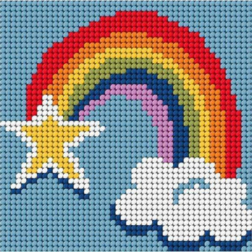 AussieSuperStore Haberdashery Supplies Rainbow Tapestry Kit Rainbow Tapestry Kit | Tapestries,Tapestry Wall Hangings,Interior Art Work SKU585103 585103