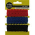 AussieSuperStore Haberdashery Supplies Red/Navy/Black Ric Rac Trims (in 3 set colours) Ric Rac Trims (in 3 set colours) | Trims for Sewing 9331468051459 VJY117