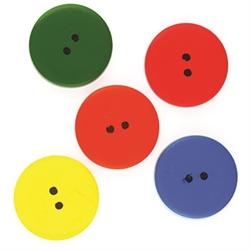 AussieSuperStore Haberdashery Supplies Round Wood Buttons 30mm Round Wood Buttons 30mm  | Craft Buttons | Sewing Buttons 9331468058816 VCWB17