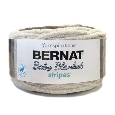AussieSuperStore Haberdashery Supplies Sandbox Bernat Baby Blanket Stripes Yarn 2 PK (in 4 colors) Bernat Baby Blanket Stripes Yarn (in 4 colors) | Knitting Wool | Yarn | Crotchet Yarn Part Number 020998-60001 020998