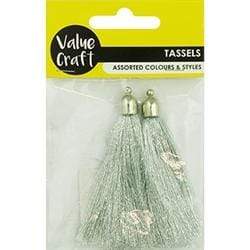 AussieSuperStore Haberdashery Supplies Tassels 7cm (in 5 colors) Tassels 7cm (in 5 colors) | Trims for Sewing | Sewing Supplies | Haberdashery