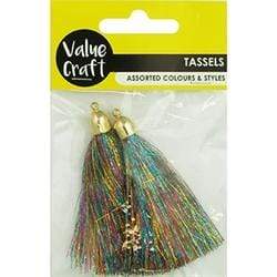 AussieSuperStore Haberdashery Supplies Tassels 7cm (in 5 colors) Tassels 7cm (in 5 colors) | Trims for Sewing | Sewing Supplies | Haberdashery