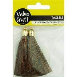 AussieSuperStore Haberdashery Supplies Tassels 7cm (in 5 colors) Tassels 7cm (in 5 colors) | Trims for Sewing | Sewing Supplies | Haberdashery