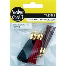 AussieSuperStore Haberdashery Supplies Tassels Trims Large Tassels Trims Large | Trims for Sewing | Sewing Supplies 9331468050377 VJY121