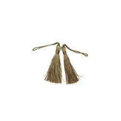 AussieSuperStore Haberdashery Supplies Taupe Rayon 8 cm Tassels (in 9 colors) Rayon 8 cm Tassels (in 9 colors) | Trims for sewing 9323823109295 TS912TP