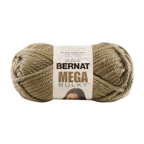 AussieSuperStore Haberdashery Supplies Toasty Grey Bernat Mega Bulky Yarn (in 12 colors) Bernat Mega Bulky Yarn (in 12 colors) | Knitting Wool | Yarn | Crotchet Yarn Part Number 020988-88017 020988
