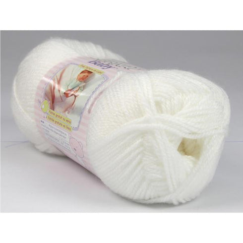 AussieSuperStore Haberdashery Supplies White Bernat Solid Baby Yarn (in 6 colors) Bernat Solid Baby Yarn (in 6 colors) | Knitting Wool | Yarn | Crotchet Yarn Part Number 020976-34502 020976