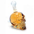 AussieSuperStore Homeware Supplies 1000ml Crystal Skull Head Glass Bottle 1000ml Crystal Skull Head Glass Bottle | Liquior Storage CBSKULLBOTTLE
