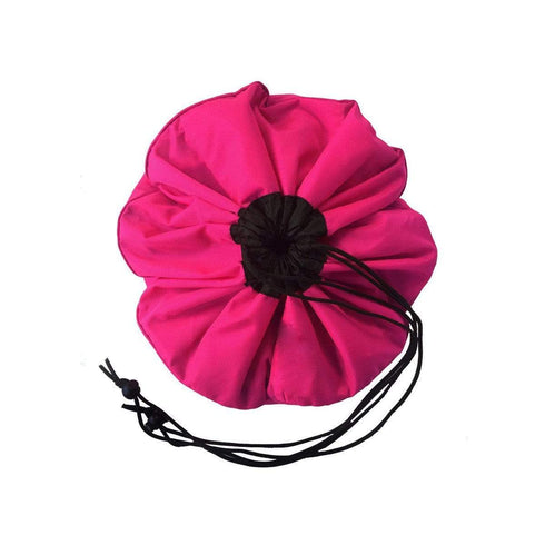 AussieSuperStore Homeware Supplies 2 in 1 Portable Large Toy Storage Organizer Bag & Play Mat Rug 60inch (Pink) 2 in 1 Portable Large Toy Organizer Bag & Play Mat Rug | Storage Bag CBTOYBAG150PNK