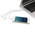 AussieSuperStore Homeware Supplies 3 in 1 USB Charger Cable Adapter 3 in 1 USB Charger Cable Adapter | Car iPhone Android Accessories CB3IN1ADAPCABWHI