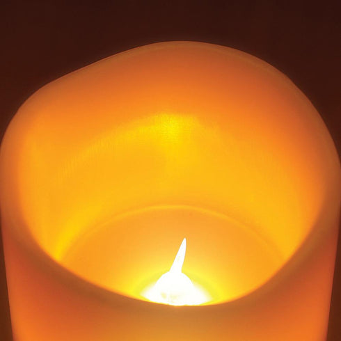 AussieSuperStore Homeware Supplies 3 x LED Wireless Remote Controlled Flameless Wax Candles 3 x LED Wireless Remote Controlled Flameless Wax Candles | LED Candles | Home Decorations VXPE2302