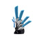 AussieSuperStore Homeware Supplies 5 Piece Sharp-Chef Ceramic Kitchen Knife Set, Vegetable Peeler and with Storage Stand Holder Sharp-Chef Ceramic Kitchen Knife Set, Vegetable Peeler & Stand CB5CERAMICSETBLU