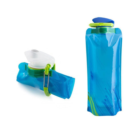 AussieSuperStore Homeware Supplies 700ml Flexible Collapsible Foldable Reusable Water Bag 700ml Flexible Collapsible Foldable Reusable Water Bag | Water Bottle CBNFOLDWATERBAG