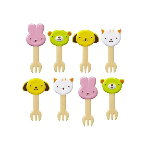 AussieSuperStore Homeware Supplies Animals Food Picks and Forks 10-pieces Animals Food Picks and Forks 10-pieces | Kids & Baby Cutlery Products CBANIMALFORKX10