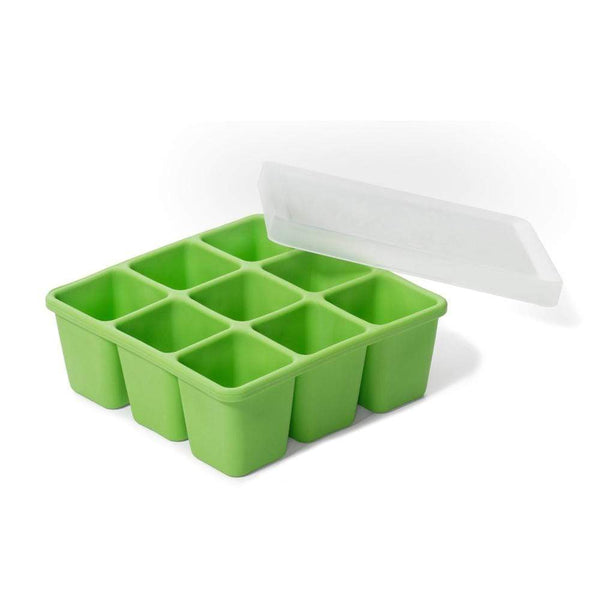 AussieSuperStore Homeware Supplies Baby Food Freezer Trays 9 Portion Container with Lids Baby Food Freezer Trays 9 Portion Container with Lid | Ice cube tray CB9BLOCKICETRAYC