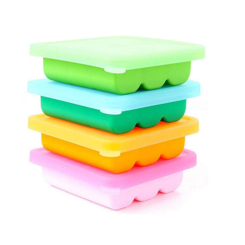 AussieSuperStore Homeware Supplies Baby Food Freezer Trays 9 Portion Container with Lids Baby Food Freezer Trays 9 Portion Container with Lid | Ice cube tray CB9BLOCKICETRAYC