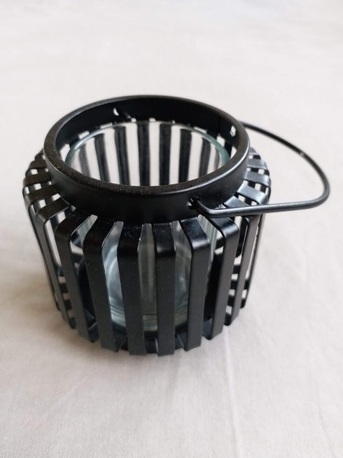 AussieSuperStore Homeware Supplies Black Decorative Tealight Hanging Lantern (in 2 colours) Decorative Tealight Hanging Lantern | Candle Holders 9332625043232 DUR3649