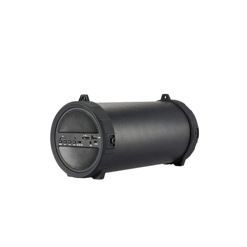 AussieSuperStore Homeware Supplies Bluetooth Haut-Parleur 10W Grande Puissance HiFi Portable USB Subwoofer Sound Box Bluetooth Haut-Parleur Puissance HiFi Portable USB Subwoofer Sound Box CBBT10WFMTFUSBBLK