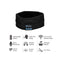 AussieSuperStore Homeware Supplies Bluetooth Music Headband Stereo Sleep Sport Running Yoga Headset Black CBBTHEADBANDBLK