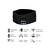 AussieSuperStore Homeware Supplies Bluetooth Music Headband Stereo Sleep Sport Running Yoga Headset Black CBBTHEADBANDBLK