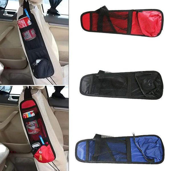 AussieSuperStore Homeware Supplies Car Seat Side Multi Pocket Organizer Travel Storage Bag Drink Holder Pouch Car Seat Side Multi Pocket Organizer Travel Storage Bag Drink Holder CBCARSIDEBAG