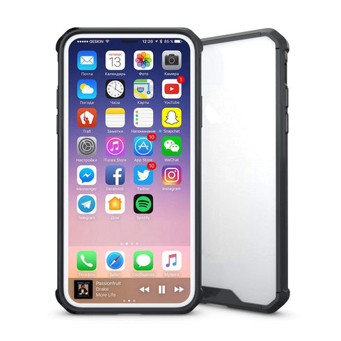AussieSuperStore Homeware Supplies Clear Shockproof iPhone X Case - Transparent Slim TPU Protective Cover MOBIPX9999B