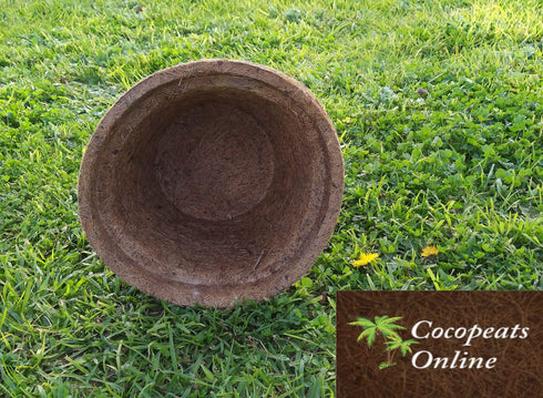 AussieSuperStore Homeware Supplies Coco Pot Liner (in 2 sizes) Coco Pot Liner | Coco Planting Pots/Baskets | Coir Seed Germination Cups